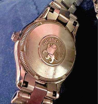 GRAND SEIKO 4J52-0A10 WOMEN'S QUARTZ STAINLESS STEEL NEEDS BATTERY AS IS