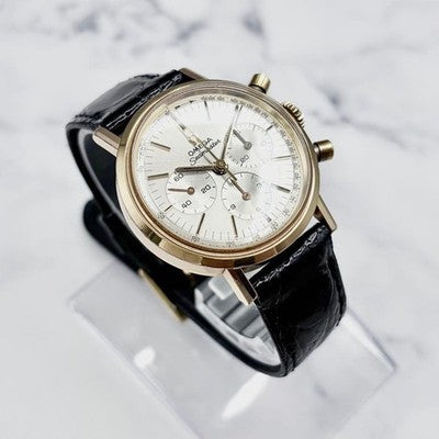 OMEGA SEAMASTER 105.005 MANUAL WINDING CAL.321 CHRONOGRAPH GOLD PLATED