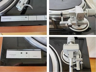 KENWOOD KP-9010 TURNTABLE RECORD PLAYER QUARTZ DIRECT DRIVE JAPAN