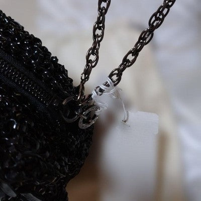 ANTEPRIMA HELLO KITTY WIRE BAG HANDBAG CLUTCH BAG BLACK WITH A CHAIN GIFTS MINT