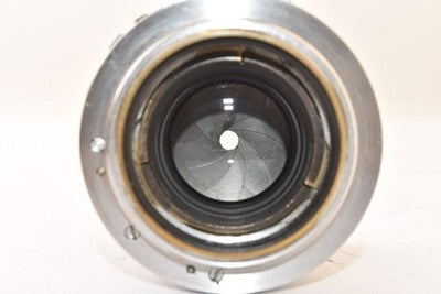 LEICA SUMMITAR 5CM 50MM F2 L39 LENS, LEICA MOUNT, RARE MASTERPIECE AS IS