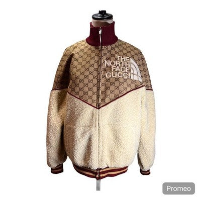GUCCI X THE NORTH FACE 21AW 672394 FLEECE JACKET S MEN'S - FROM JAPAN