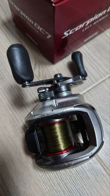 SHIMANO 11 Scorpion DC7 Left Handed Baitcasting Fishing Reel Used From Japan
