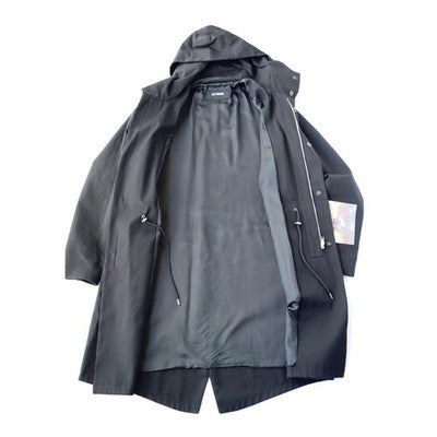 RAF SIMONS 2015SS ARCHIVE BACK PRINT MODS COAT BLACK SIZE 48 ART PARKA JAPAN