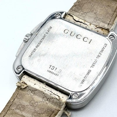 GUCCI COUPE QUARTZ BIG DATE 131.3 SHERRY LINE MEN'S WATCH