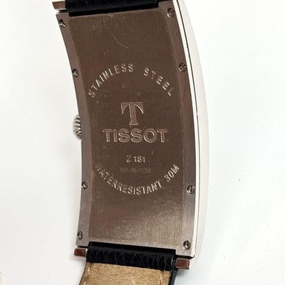 TISSOT HERITAGE BANANA Z181 QUARTZ WHITE DIAL MEN'S WATCH TESTED IN BOX