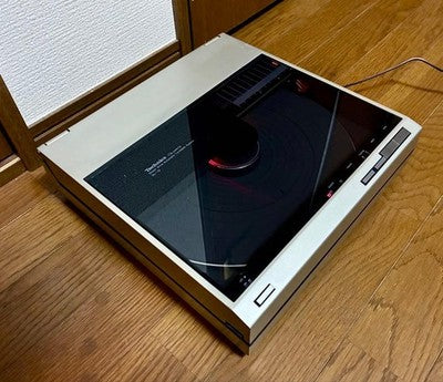 TECHNICS SL-10 FULLY AUTOMATIC LINEAR TRACKING TURNTABLE W/CABLES TESTED JAPAN