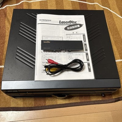 PIONEER CLD-A100 LASERACTIVE LD PLAYER LASERDISC SYSTEM ISSUES AS IS
