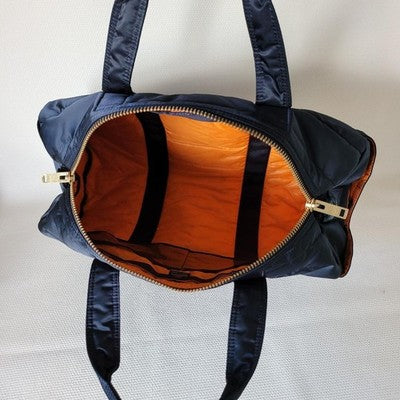 PORTER TANKER 2WAY DUFFLE BAG IRON BLUE UNUSED SHOULDER BAG NYLON YOSHIDA MINT