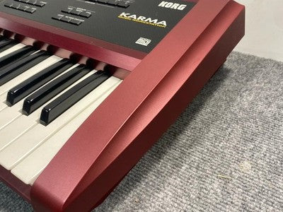 KORG KARMA MUSIC WORKSTATION SYNTHESIZER KEYBOARD W/ PSU TESTED FROM JAPAN