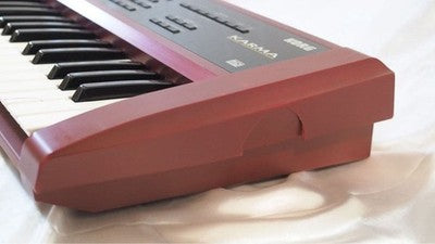 KORG KARMA MUSIC WORKSTATION SYNTHESIZER WITH HARD CASE FOR PARTS OR REPAIR