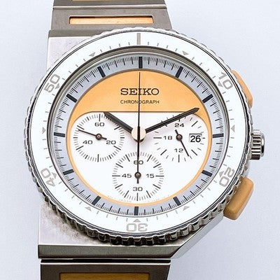 SEIKO SPIRIT GIUGIARO SCED025 7T12-0AZ0 CHRONOGRAPH STAINLESS STEEL JPN