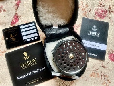 HARDY BOUGLE 3 INCH 1939 LIMITED EDITION FLY REEL - UNUSED W/ CASE, UK MADE