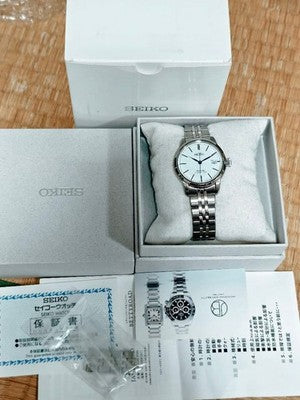 SEIKO PRESAGE SARX105 ENAMEL DIAL BLUE HANDS 6R55 AUTOMATIC WATCH JAPAN