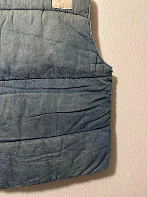 KAPITAL COUNTRY VINTAGE DOWN VEST L JAPAN USED CONDITION B LIMITED EDITION
