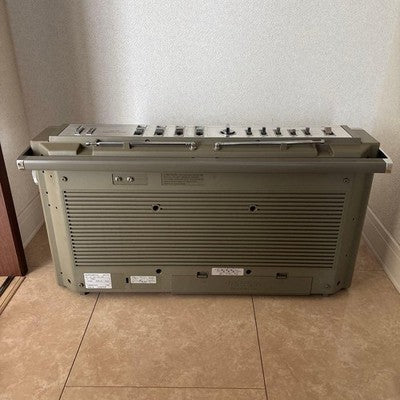 DIATONE JR-711 VINTAGE BOOMBOX RADIO CASSETTE PLAYER WITH MANUAL JAPAN