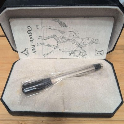 VISCONTI GIGOLO FRH FOUNTAIN PEN 14K M STERLING SILVER LTD 048/500 W/BOX RARE