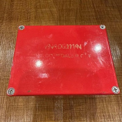 ANALOG.MAN KING OF TONE V4 HI-GAIN RED RARE TESTED WORKING JP
