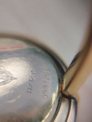GUCCI CHANGE BEZEL 11/12.2 QUARTZ WATCH GOLD WHITE DIAL MULTI-COLOR BEZEL W/ BOX