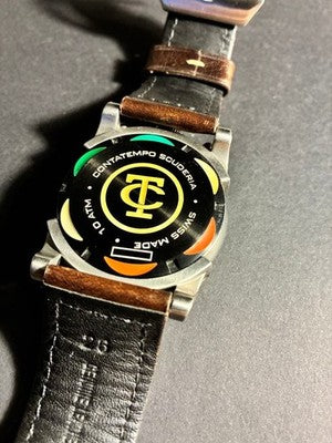 CT SCUDERIA CAFE RACER CS10139 STREET RACER CHRONOGRAPH WATCH BOX STRAP
