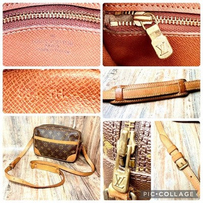 LOUIS VUITTON MONOGRAM TROCADERO 24 NILE SHOULDER BAG M51276 AUTHENTIC VINTAGE A