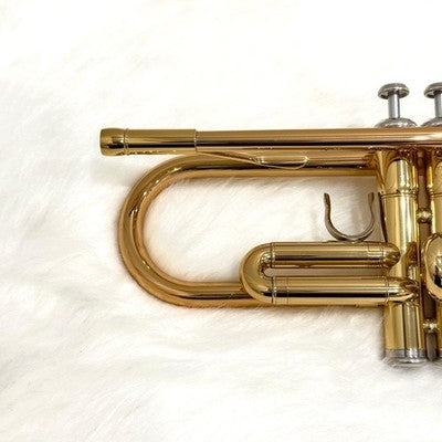 YAMAHA YTR-4335G BB TRUMPET GOLD BRASS BELL W/ HARD CASE & ACCESSORIES JAPAN