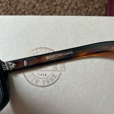 JACQUES MARIE MAGE TAOS 51□20 BLACK DEMI LIMITED EDITION 500 MADE IN JAPAN