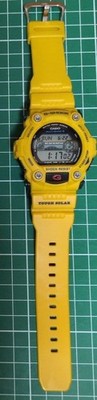 CASIO G-SHOCK DIGITAL YELLOW GW-7900CD-9JF TOUGHSOLA TESTED JAPAN USED F/S