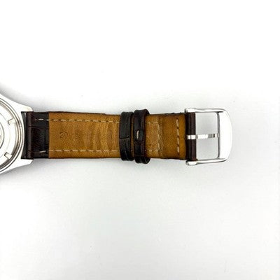 LONGINES ADMIRAL 5 STAR L3.600.4 AUTOMATIC DAY DATE DIVER WATCH MENS SILVER