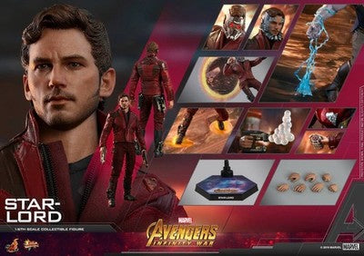 HOT TOYS MMS539 "AVENGERS: INFINITY WAR" 1/6 SCALE FIGURE STAR-LORD MINT