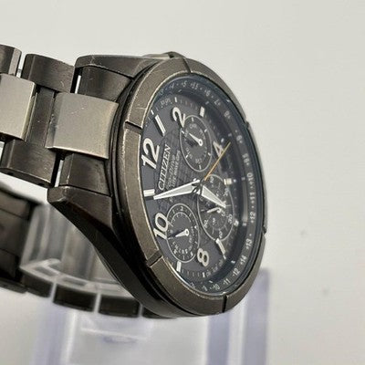 CITIZEN ATTESA F900-T023525 CC9075-52E GPS ECO-DRIVE SATELLITE WATCH W/BOX