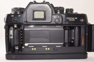 CONTAX RX BODY FILM SLR CAMERA Y/C MOUNT FOR PARTS NOT WORKING