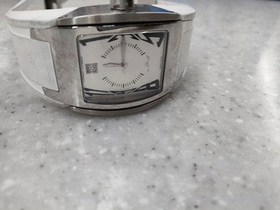HYSEK V-KING VK3712A03 Watch White Automatic Stainless Steel Unused /w Box