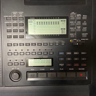 TASCAM MIDI STUDIO 688 8-TRACK CASSETTE MTR FOR PARTS OR NOT WORKING