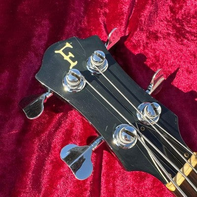 FERNANDES MB-65 MOCKINGBIRD BASS GUITAR MADE IN JAPAN BLACK FULLY SERVICED