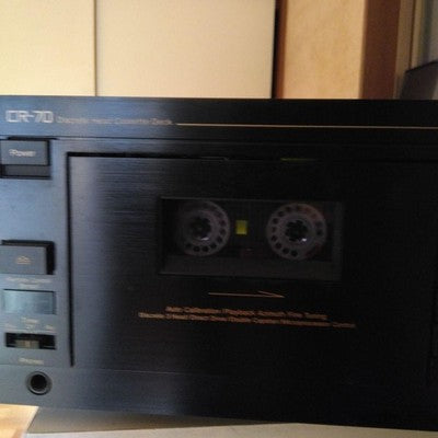 NAKAMICHI CR-70 DISCRETE 3 HEAD CASSETTE DECK AUTO CALIBRATION READ USED