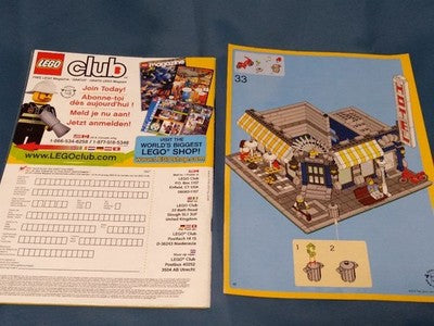LEGO CREATOR EXPERT MODULAR BUILDINGS CAFÉ CORNER 10182 IN 2007 RETIRED USED