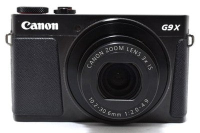 CANON POWERSHOT G9 X MARK II COMPACT DIGITAL CAMERA BLACK WITH BOX EXCELLENT