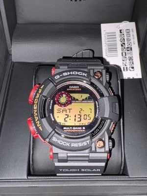 CASIO G-SHOCK FROGMAN GWF-1035F-1JR MAGMA OCEAN 35TH ANNIVERSARY WATCH TIDE MOON