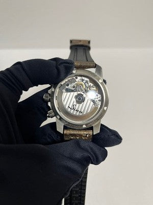 SINN 103 B SA AUTO CHRONOGRAPH PILOT WATCH AUTOMATIC MENS BOXED BLACK DIAL