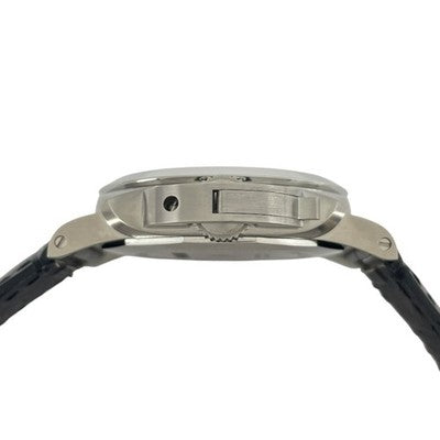 PANERAI PAM01271 LUMINOR MARINA QUARANTA MEN'S WATCH WHITE SS/LEATHER STRAP