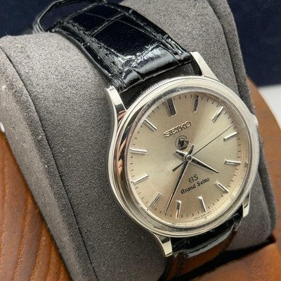 GRAND SEIKO 8J55-0A10 QUARTZ SBGF015 MEN'S WATCH W/ BOX & MANUAL (21CM/38MM)