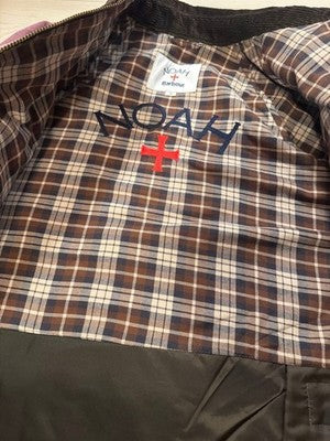 BARBOUR X NOAH BEDALE COTTON JACKET RED MEN'S SIZE M CASUAL