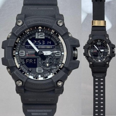 CASIO G-SHOCK GG-1035A LIMITED EDITION WATCH BLACK TESTED JAPAN USED F/S