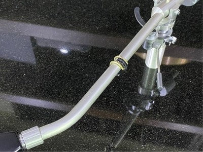 FIDELITY RESEARCH FR-54 TONEARM WITH GENUINE SHELL AND FR CABLE TURNTABLE PARTS