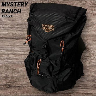 MYSTERY RANCH RADIX 31 BLACK BACKPACK 31L HIKING TRAVEL OUTDOOR BAG GOOD USED