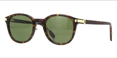 CARTIER PREMIERE DE CARTIER SUNGLASSES CT0302S ROUND TORTOISE GOLD LUXURY