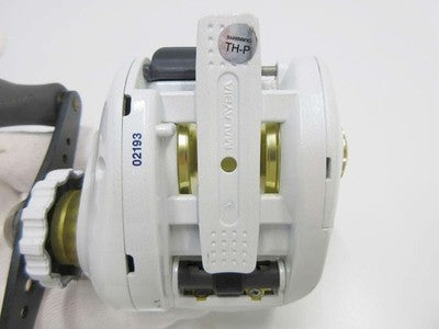 SHIMANO CHINUMATIC 1001 SP WITH SPARE SPOOL REEL FOR BLACK SEA BREAM WHITE AS IS