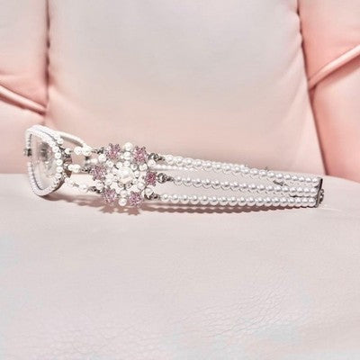 GENTLE MONSTER BIJOU DE 02 EYEGLASSES SILVER METAL FRAME CLEAR LENS 2025