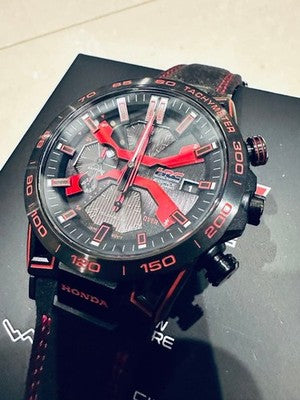 CASIO EDIFICE EQB-2000HR-1AJR MEN'S WRISTWATCH HONDA RACING TESTED JAPAN